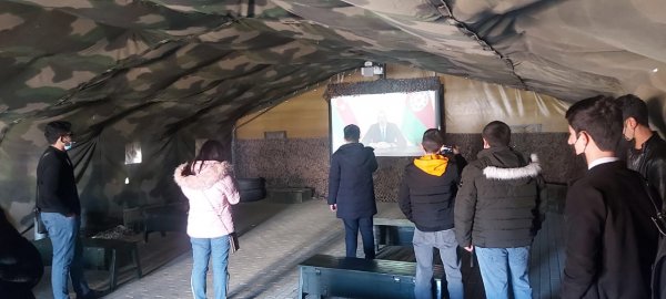 Sumqayıt gəncləri Hərbi Qənimətlər Parkına ekskursiya edib - FOTOLAR Sumqayıt gəncləri Hərbi Qənimətlər Parkına ekskursiya edib - FOTOLAR
