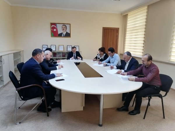 Abşeron rayon Mədəniyyət Mərkəzində müşavirə keçirilib -  FOTO