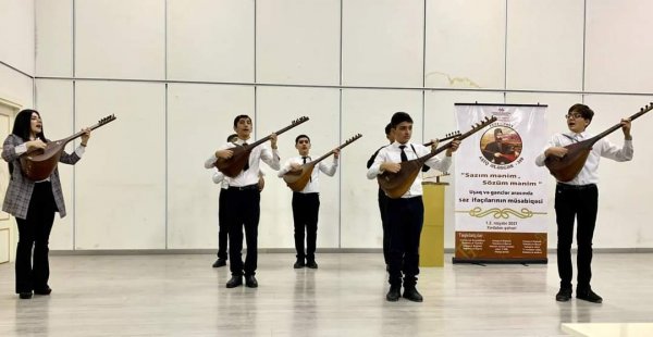 “Sazım mənim, sözüm mənim” adlı yarışa start verilib -FOTO