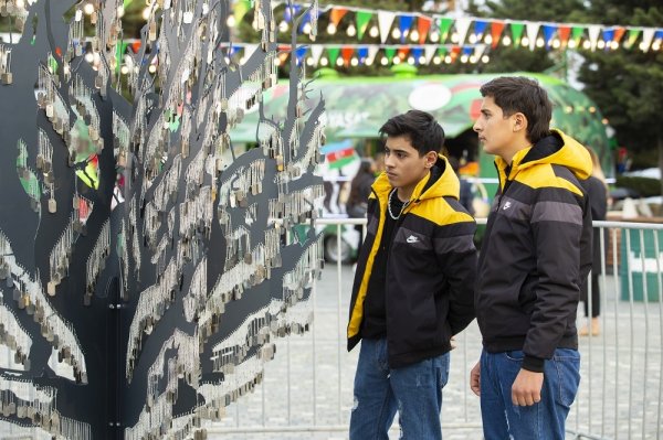 “Sumqayıt Texnologiyalar Parkı” tərəfindən “Zəfər ağacı” abidəsi hazırlanıb - FOTO