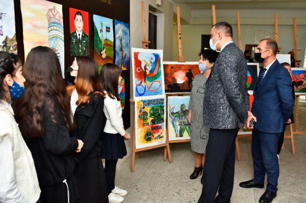 Sumqayıtda “Zəfər Günün Mübarək Azərbaycan!" adlı tədbir keçirilib - FOTO
