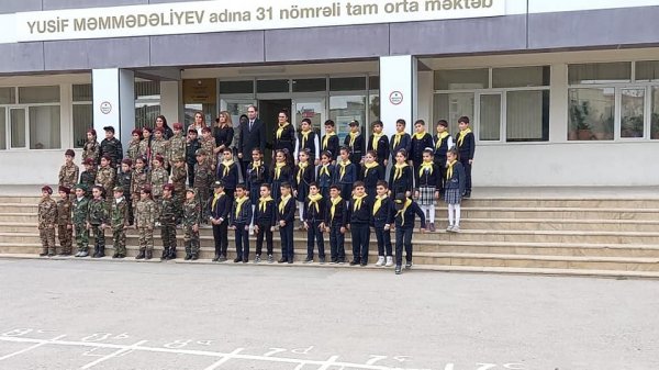 Sumqayıtda “Sizə Zəfər məktubu var” layihəsi - FOTOLAR