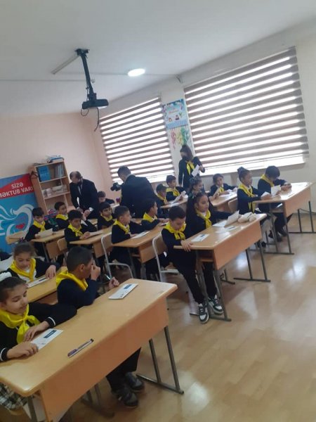 Sumqayıtda “Sizə Zəfər məktubu var” layihəsi - FOTOLAR