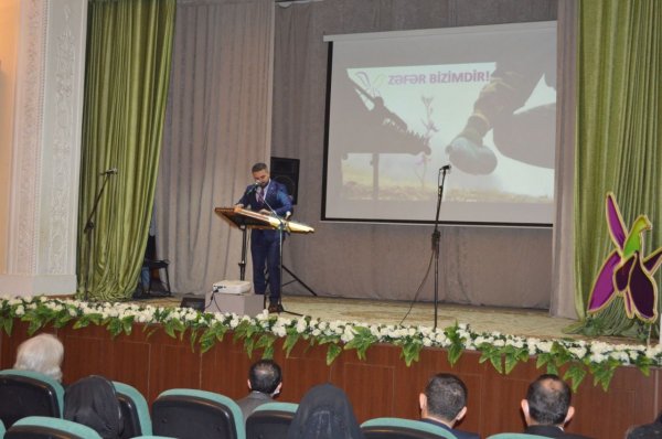 Sumqayıtda “Zəfər Bizimdir!" adlı tədbir keçirilib - FOTO