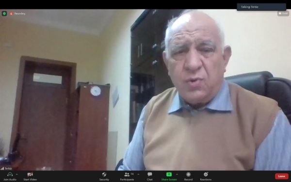 Millət vəkilləri Sumqayıt Dövlət Universitetinin keçirdiyi vebinarda iştirak ediblər -FOTOLAR