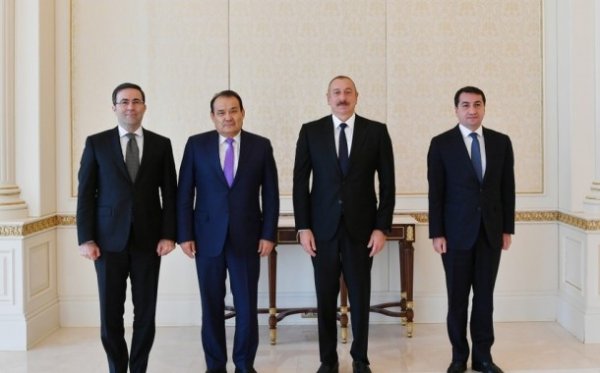 Prezident Türk Şurasının Baş katibini qəbul etdi - FOTOLAR