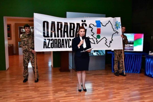 44 günlük "Şanlı Zəfər yolu” adlı sərgi təşkil olunub -FOTO