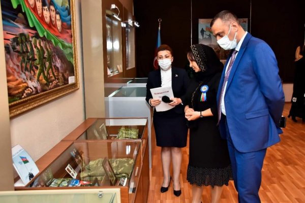 44 günlük "Şanlı Zəfər yolu” adlı sərgi təşkil olunub -FOTO