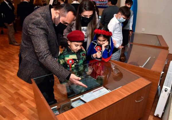44 günlük "Şanlı Zəfər yolu” adlı sərgi təşkil olunub -FOTO