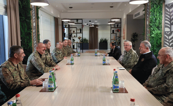 Əliyev Hulusi Akarı Şuşada qəbul etdi - Foto