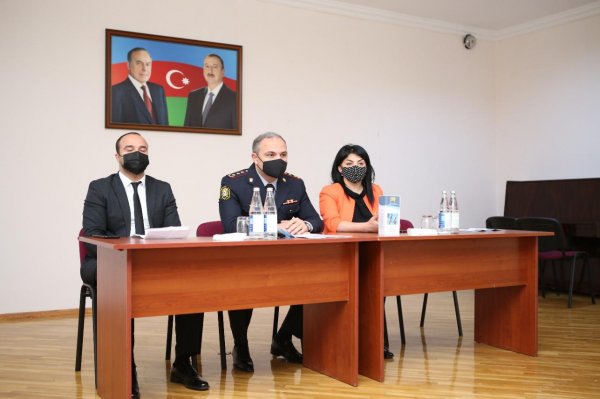 Sumqayıtda təhsil müəssisələrində maarifləndirici tədbirlər keçirilib - VİDEO (FOTOLAR)