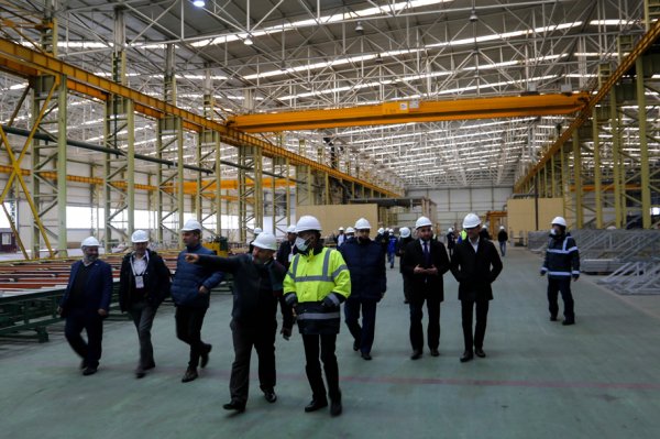 Sumqayıt Kimya Sənaye Parkına tur olub -FOTO