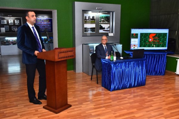 Sumqayıtın Tarixi Muzeyində professor Fuad Məmmədovla görüş keçirilib - FOTOLAR