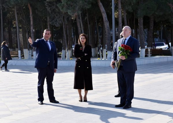 Belçikanın Azərbaycandakı səfiri Sumqayıtda olub -FOTO
