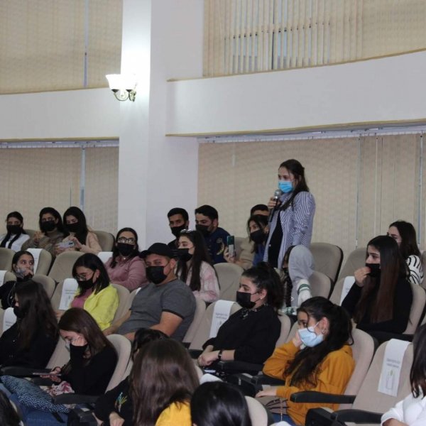 Sumqayıtda şair Baba Vəziroğlu ilə görüş keçirilib -FOTOLAR
