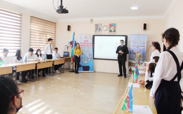 Sumqayıtda “Gənc Mühəndislər Laboratoriyası”na yekun vuruldu - FOTOLAR