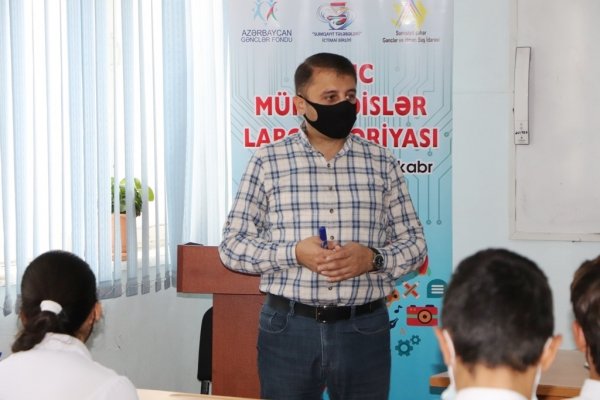 Sumqayıtda “Gənc Mühəndislər Laboratoriyası”na yekun vuruldu - FOTOLAR