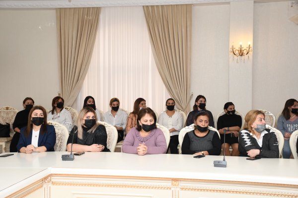 Sumqayıtda "44 Günlük Zəfərin ideoloqu" adlı tədbir keçirilib - FOTOLAR