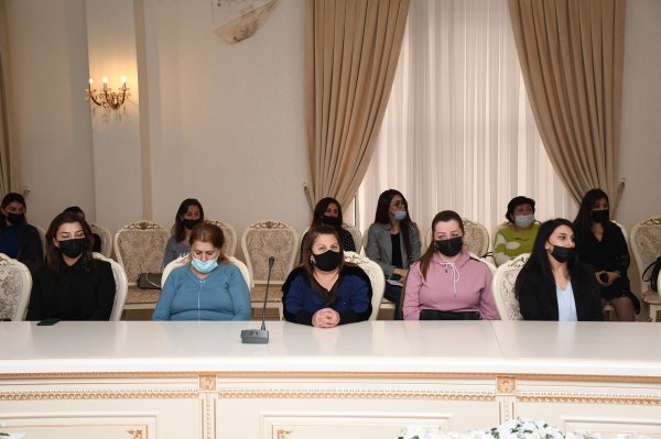Sumqayıtda "44 Günlük Zəfərin ideoloqu" adlı tədbir keçirilib - FOTOLAR