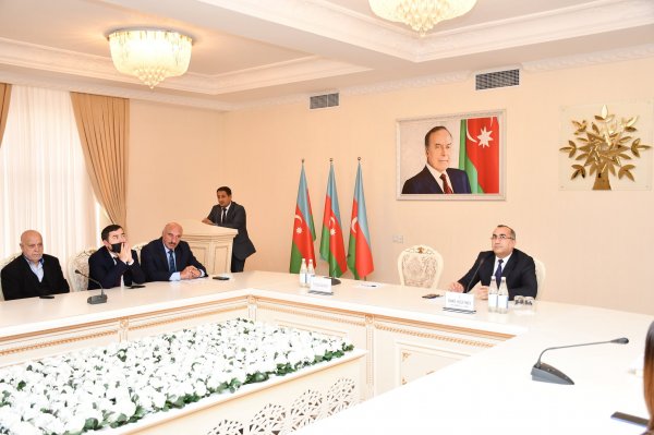 Sumqayıtda "44 Günlük Zəfərin ideoloqu" adlı tədbir keçirilib - FOTOLAR