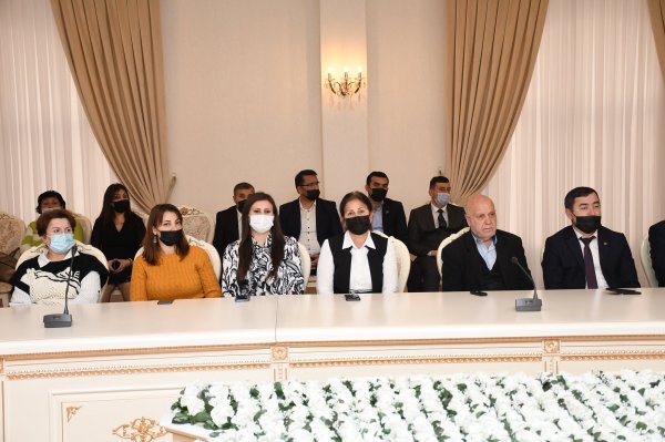 Sumqayıtda "44 Günlük Zəfərin ideoloqu" adlı tədbir keçirilib - FOTOLAR