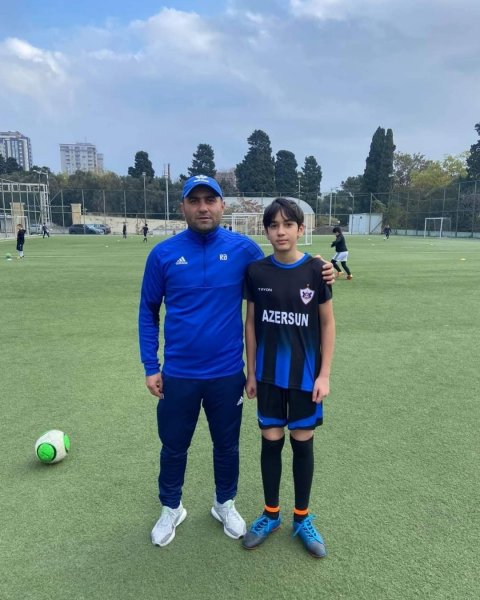 Polad Həşimovun oğlu bu futbol klubunda çıxış edir - FOTO