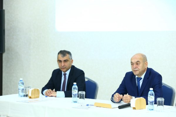 Sumqayıtda “Yeniyetmə və gəncləri radikalizm və ekstremizm təhlükəsindən qoruyaq” mövzusunda seminar keçirilib - FOTO