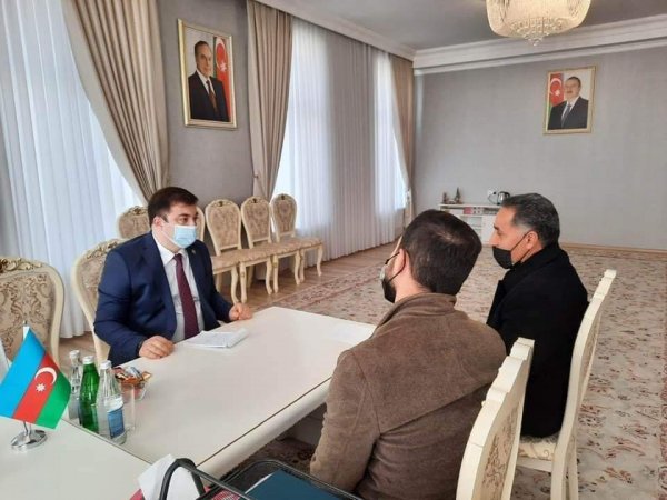 Deputat Sumqayıtda seçicilərinin problemlərini dinləyib -FOTOLAR