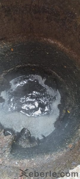 Sumqayıtda kanalizasiya quyularının təmizlənməsi prosesi davam edir - FOTOLAR