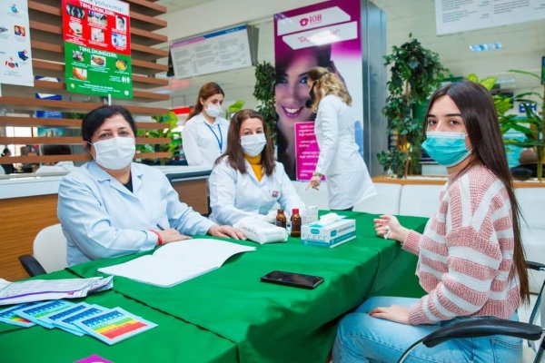 Sumqayıt regional “ASAN xidmət” mərkəzində aksiya keçirilib - FOTOLAR