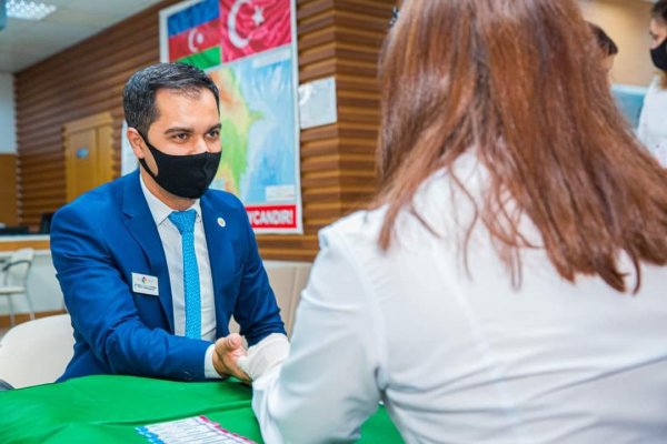 Sumqayıt regional “ASAN xidmət” mərkəzində aksiya keçirilib - FOTOLAR