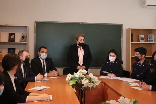 Sumqayıtda “Gəncləri Dini radikalizm –ekstremizm və narkomaniyanın zərərli təsirlərindən qoruyaq“ adlı görüş keçirilib -FOTOLAR