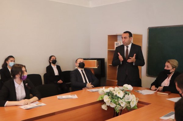 Sumqayıtda “Gəncləri Dini radikalizm –ekstremizm və narkomaniyanın zərərli təsirlərindən qoruyaq“ adlı görüş keçirilib -FOTOLAR
