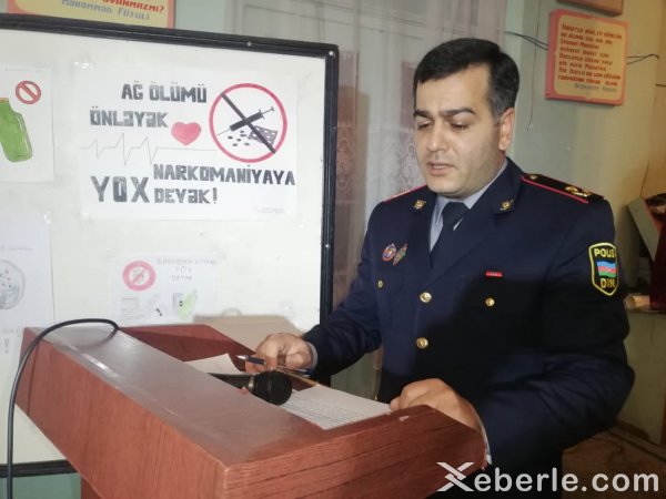 Sumqayıtda "Narkomaniyaya yox deyək, əsrin bəlası olan ağ ölümlə mübarizə" - FOTOLAR