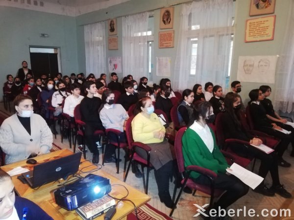 Sumqayıtda "Narkomaniyaya yox deyək, əsrin bəlası olan ağ ölümlə mübarizə" - FOTOLAR