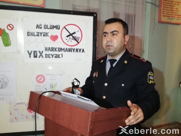 Sumqayıtda "Narkomaniyaya yox deyək, əsrin bəlası olan ağ ölümlə mübarizə" - FOTOLAR