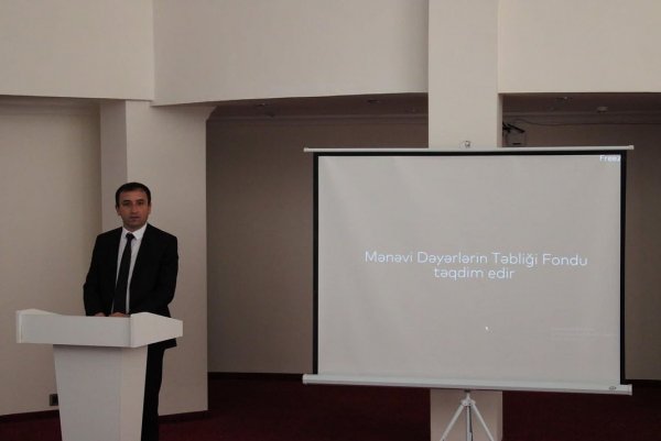 Sumqayıtda “Milli-mənəvi dəyərlərimiz gənclərin gözü ilə” mövzusunda tədbir keçirilib -FOTOLAR