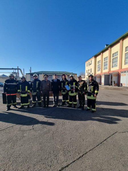 Sumqayıt yanğınsöndürənləri “Ən yaxşı manqa”  adını qazandılar - FOTOLAR