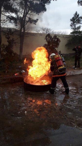Sumqayıt yanğınsöndürənləri “Ən yaxşı manqa”  adını qazandılar - FOTOLAR