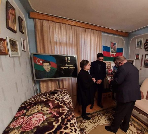 Sumqayıtda şəhidin xatirəsi yad edildi - FOTO