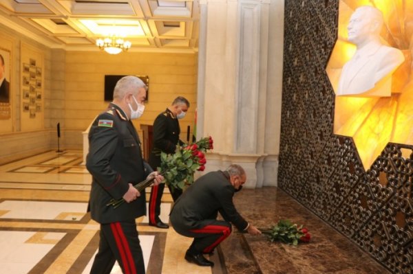 Hərbi Prokurorluqda Heydər Əliyevin vəfatının ildönümü ilə bağlı anım mərasimi keçirildi