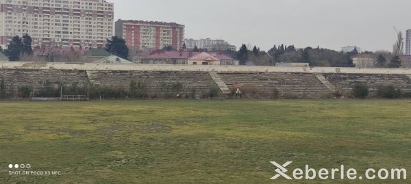 Sumqayıtın ilk arenası bərbad vəziyyətdə - VİDEO(FOTOLAR)