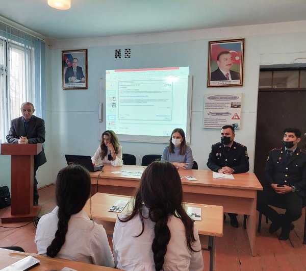 Sumqayıt Dövlət Peşə Təhsil Mərkəzində maarifləndirici tədbir keçirilib - FOTOLAR