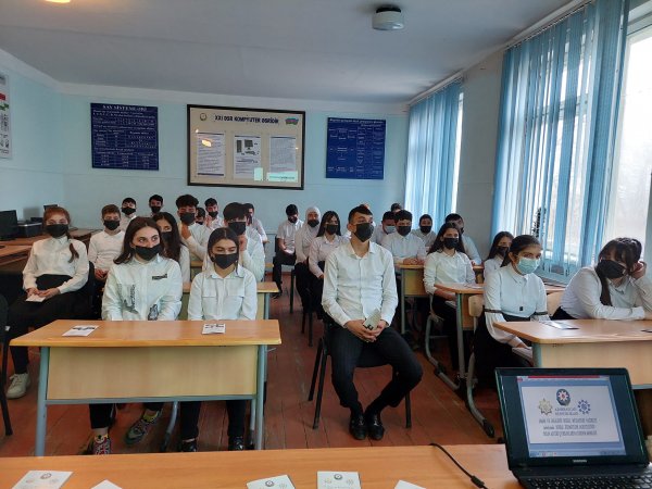 Sumqayıt Dövlət Peşə Təhsil Mərkəzində maarifləndirici tədbir keçirilib - FOTOLAR