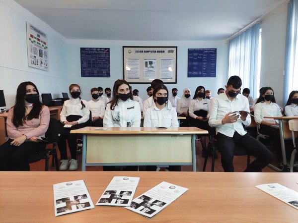 Sumqayıt Dövlət Peşə Təhsil Mərkəzində maarifləndirici tədbir keçirilib - FOTOLAR