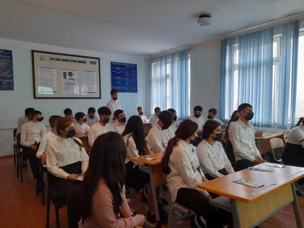Sumqayıt Dövlət Peşə Təhsil Mərkəzində maarifləndirici tədbir keçirilib - FOTOLAR