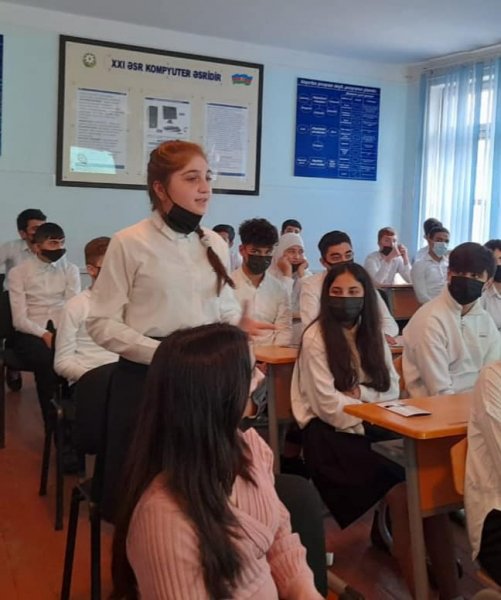 Sumqayıt Dövlət Peşə Təhsil Mərkəzində maarifləndirici tədbir keçirilib - FOTOLAR