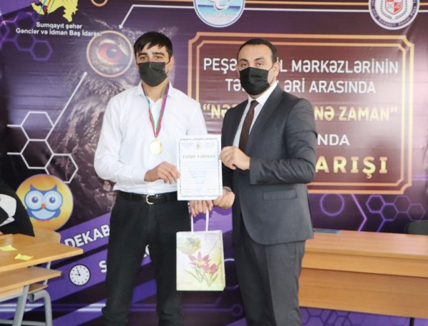Xidmət Sahələri üzrə  Sumqayıt Dövlət Peşə Təhsil Mərkəzinin “Dəmir Yumruq komandası qalib oldu - FOTOLAR