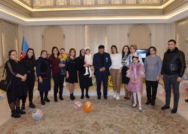 Sumqayıtda şəhid Elgün Abbaslının övladının ad günü qeyd olunub -FOTO