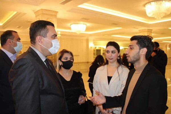 Millət vəkili Sumqayıtda keçirilən karyera sərgisində iştirak edib -Foto